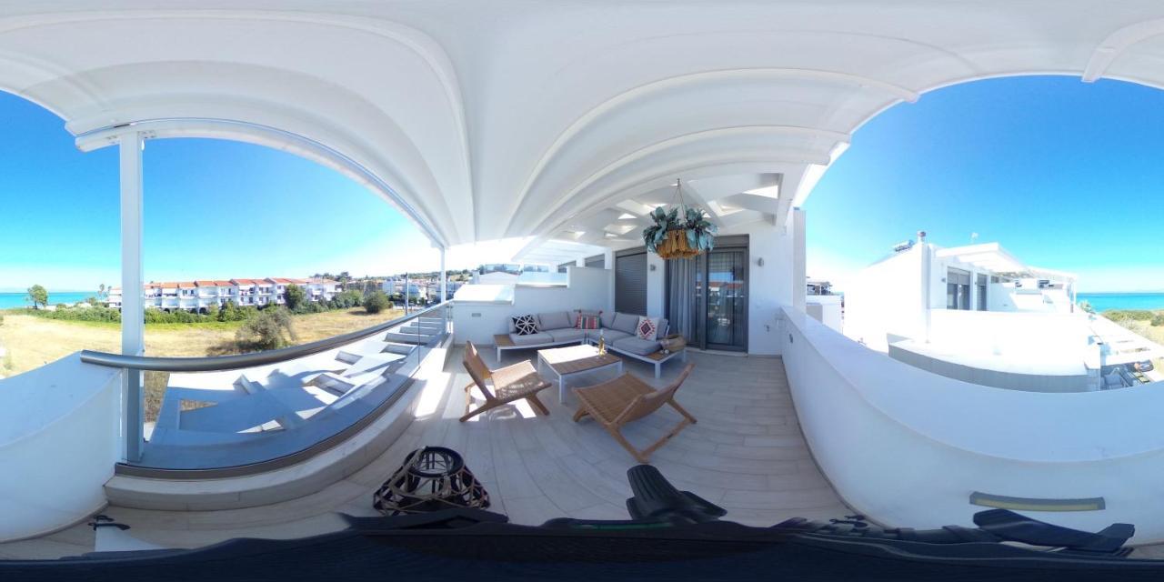 Hanioti Suite Maisonette In Front Of The Sea Exterior foto